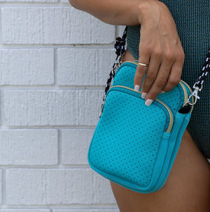 Lulu Cross Body Bag - Turquoise