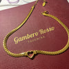 Luna Heart Gold Necklace