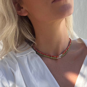 Maui Choker - Olive Green
