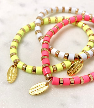 Fiji Bracelet Neon Pink