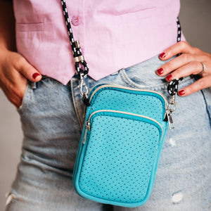 Lulu Cross Body Bag - Turquoise