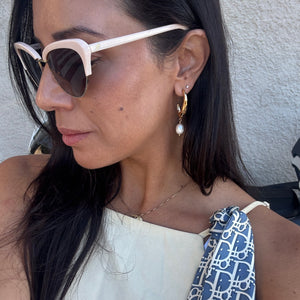 Luxe Drop Gold Earrings