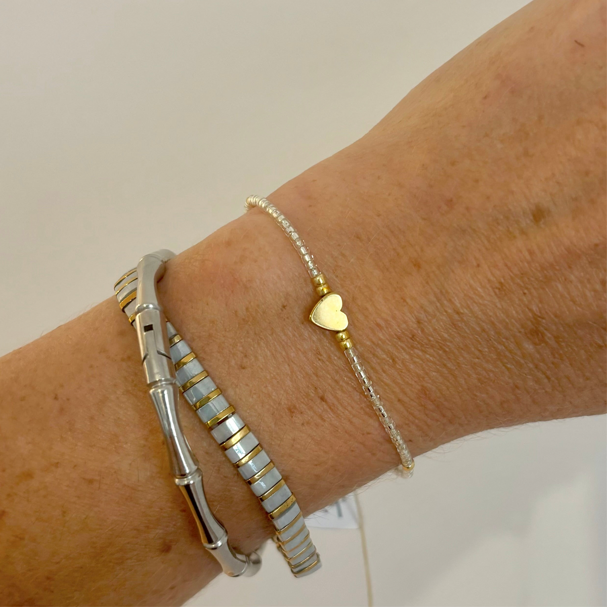 Silver Hues Cluster - ALL 3 bracelets