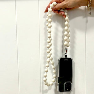 Bella Phone Strap - Cream