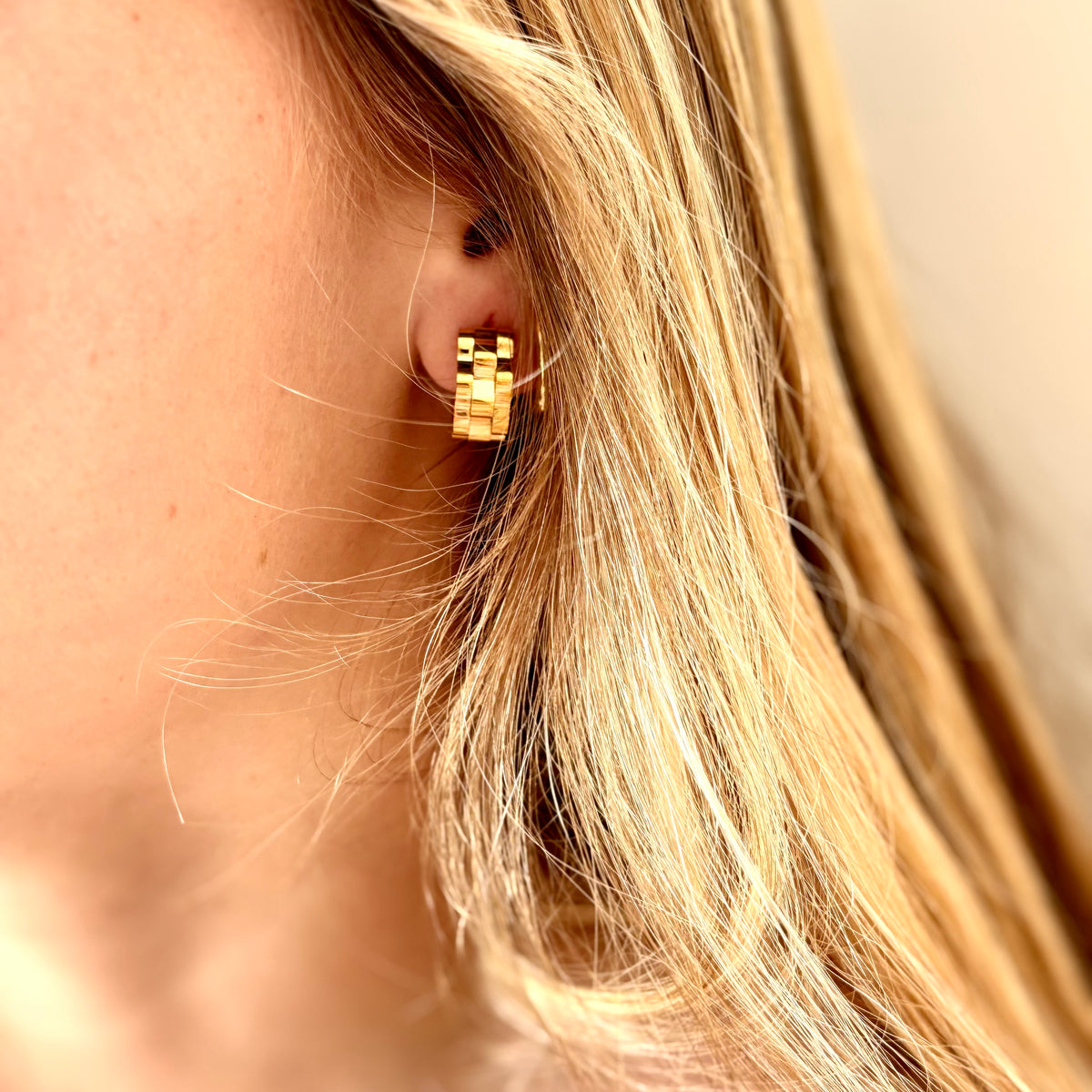 Stevie 18k Gold Earrings