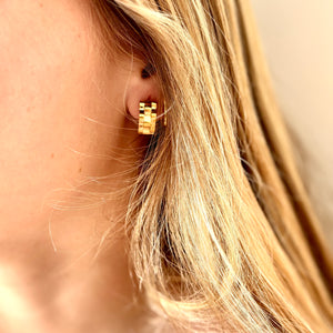 Stevie 18k Gold Earrings
