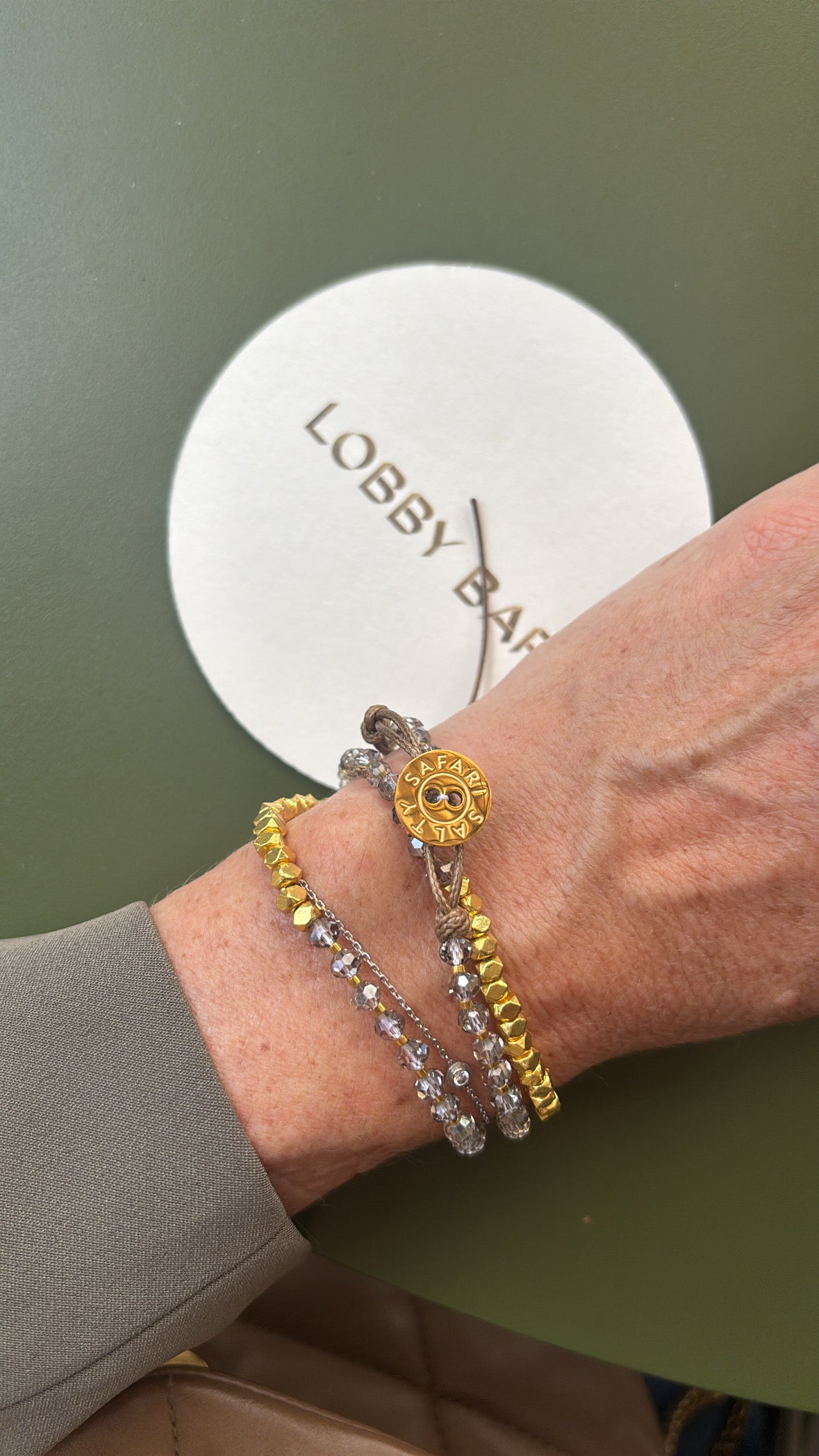 Infinity Wrap Bracelet, Rich Gold