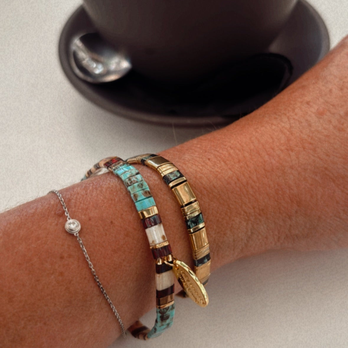 Ibiza Bracelet - Deep Rich Turquoise