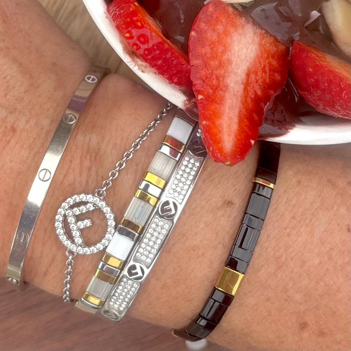 Ibiza Bracelet - Bright Metals