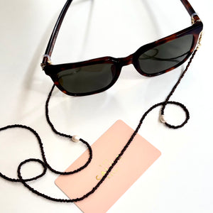 Lulu Glasses Chain chocolate