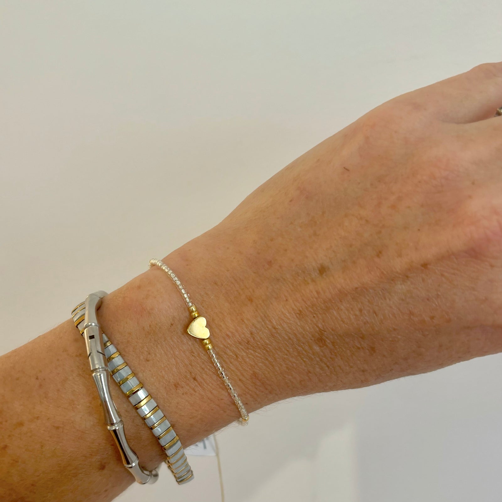 Silver Hues Cluster - ALL 3 bracelets