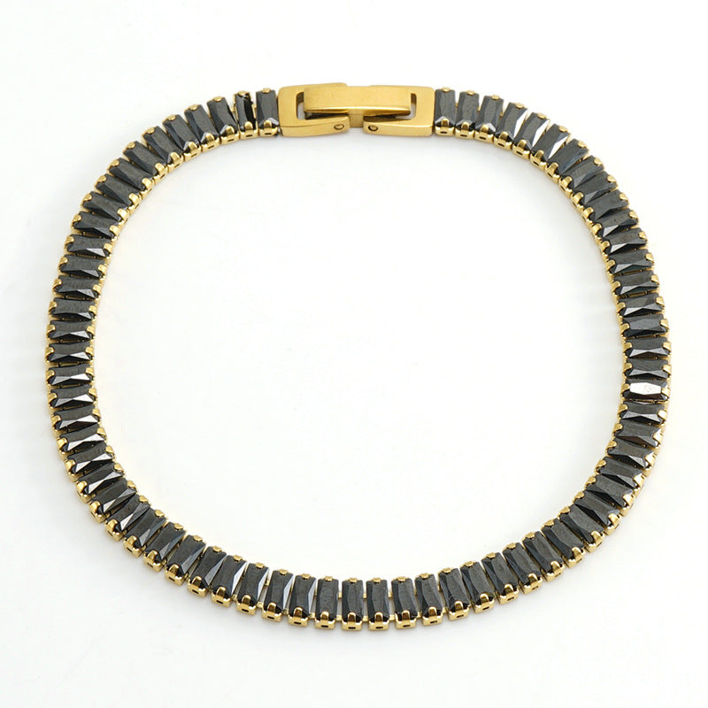 Kristy Tennis Bracelet Midnight