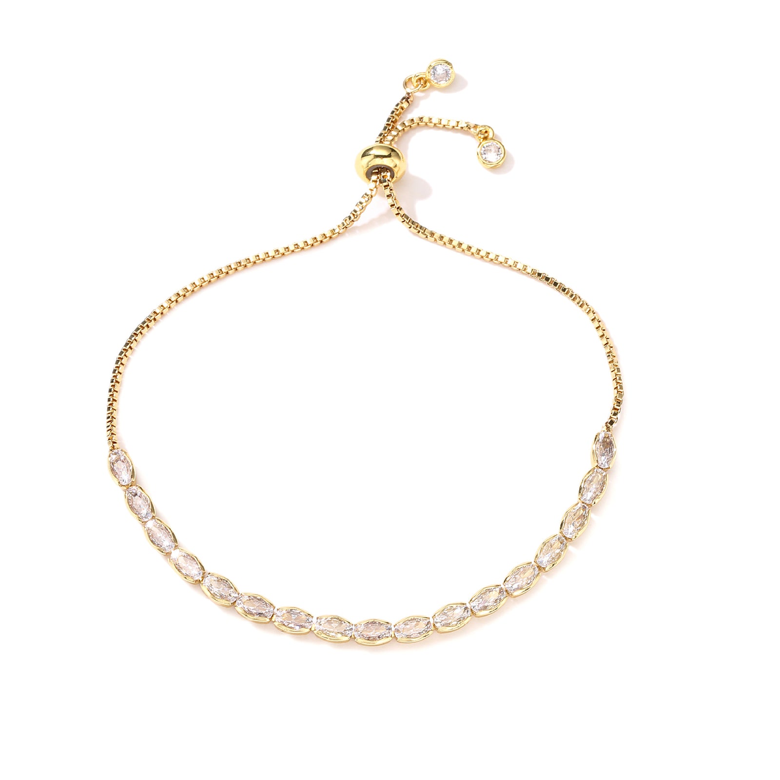 Sia Tennis Bracelet Gold
