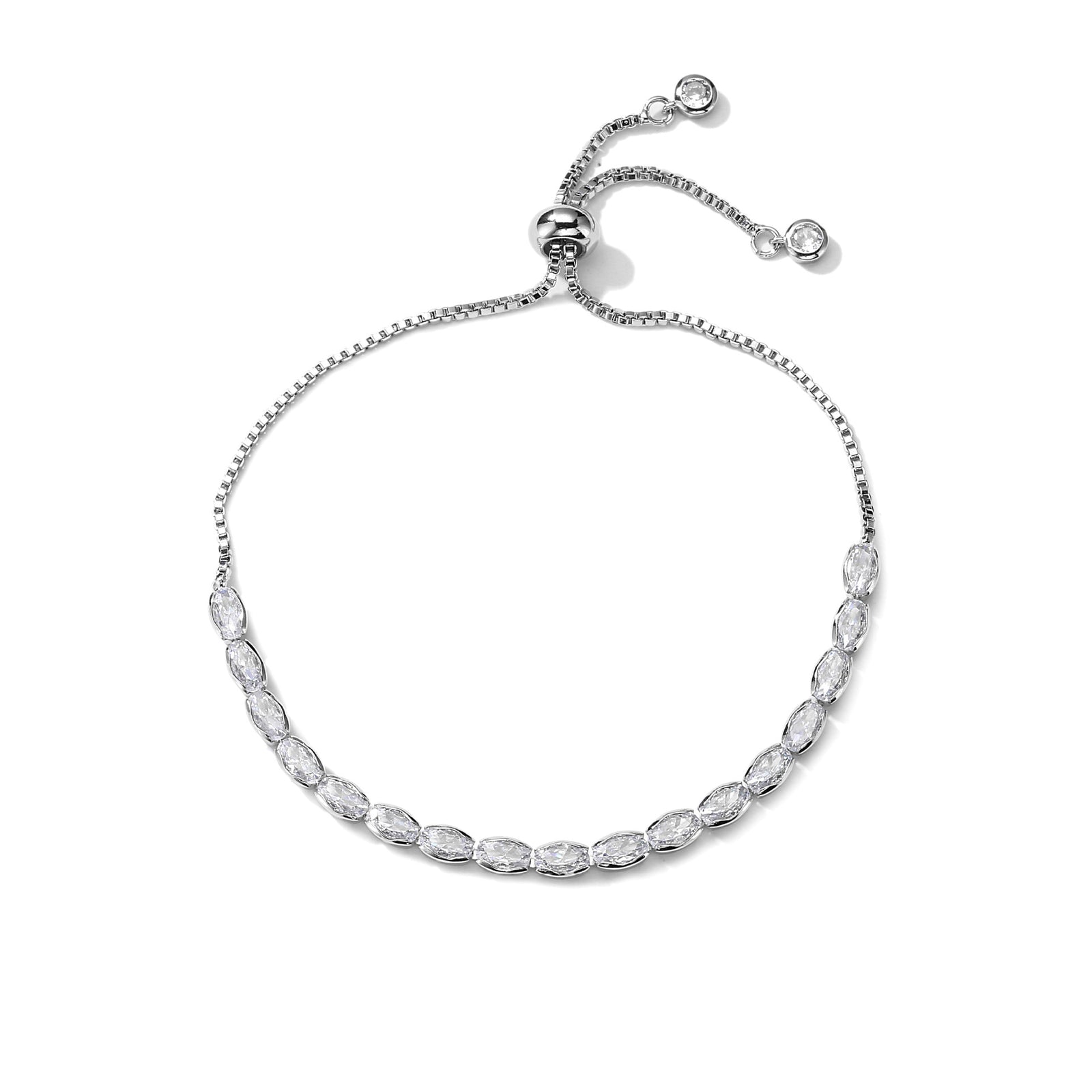 Sia Tennis Bracelet Silver