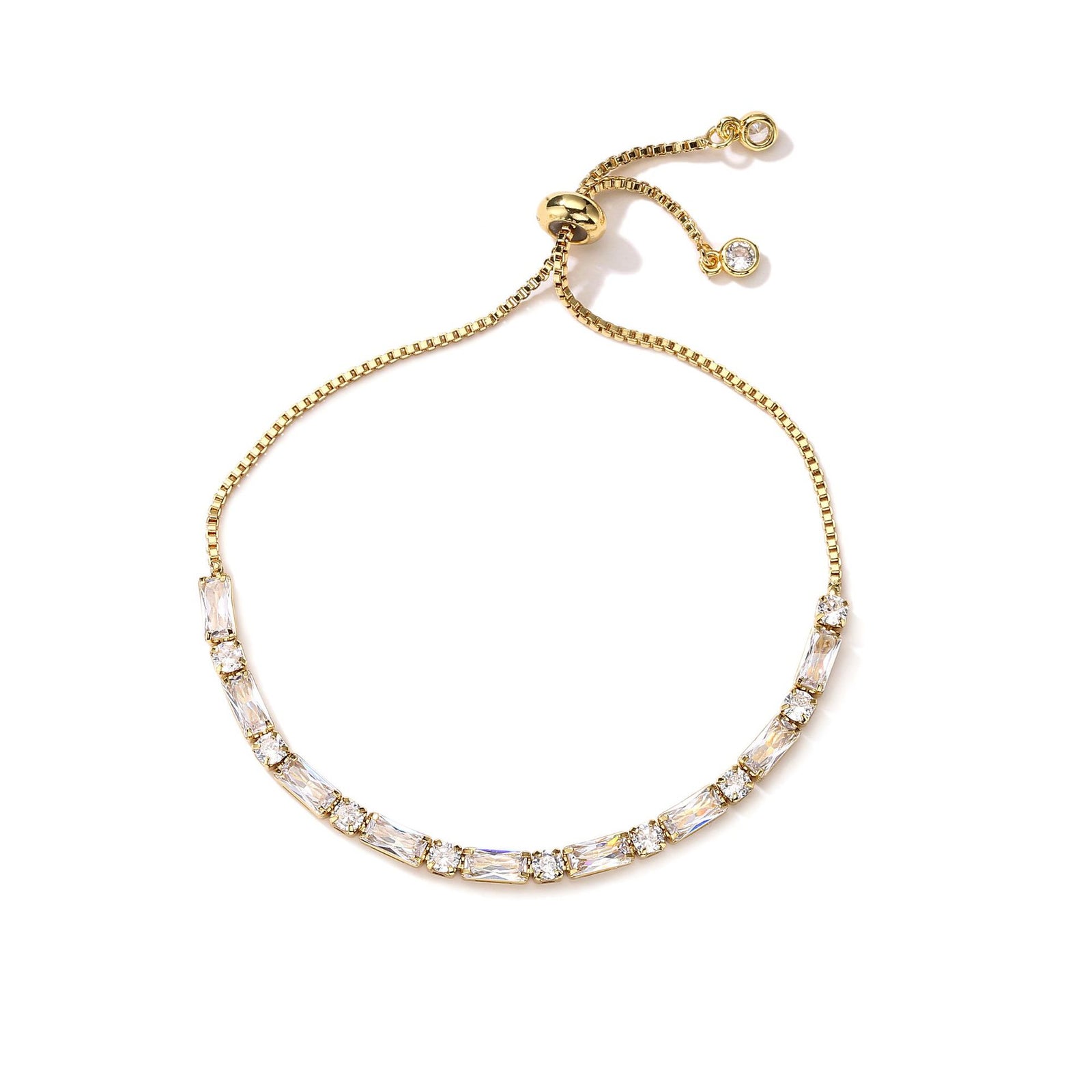 Zalia Tennis Bracelet Gold