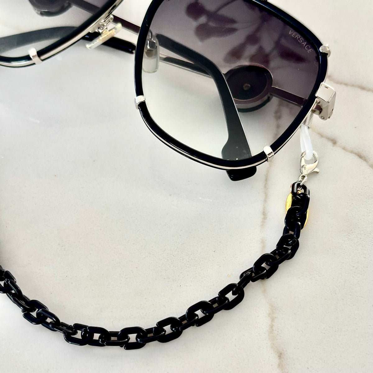 Nikki Beach Club Glasses Chain Midnight