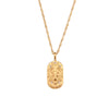 Zodiac Necklace Ancient Symbol - Taurus