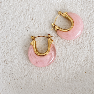 Azure earring sorbet