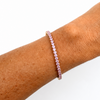 Billi Tennis Bracelet Soft Pink