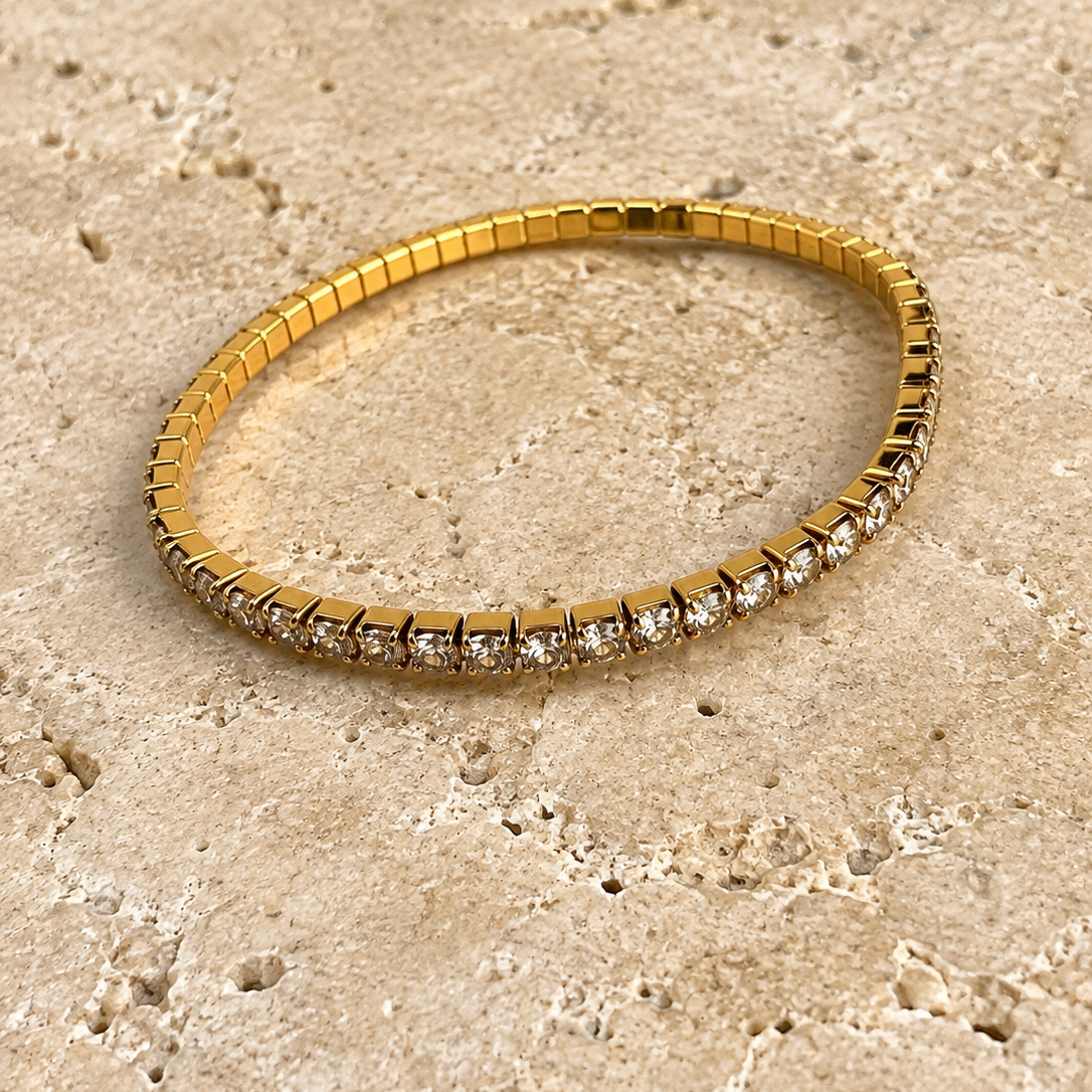 Billi Tennis Bracelet Champagne