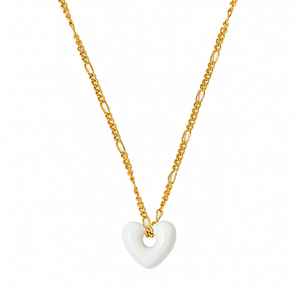 Sophia Heart Enamel Necklace