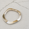 Abstract Resin Bangle - Sand