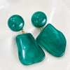 Statement Resin Earring Apple