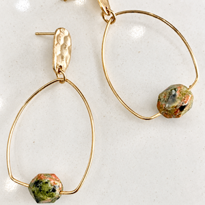 Elle - Mottled Olive