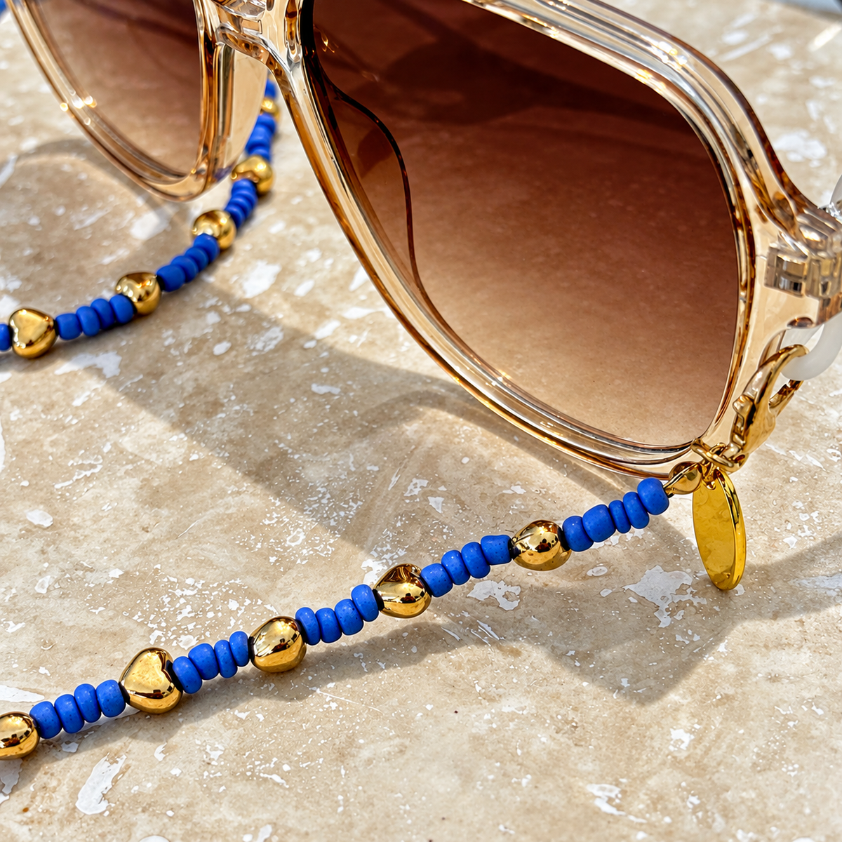 Love Sunglass Chain Lilac
