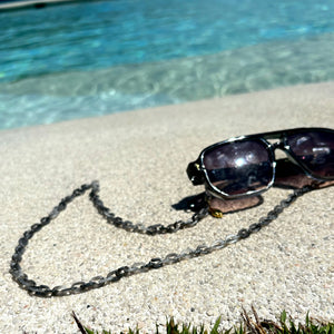 Nikki Beach Club Glasses Chain Grey