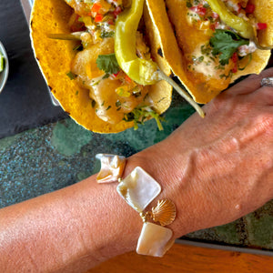 Club 55 St Tropez bracelet, shell detail