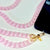 Capri cross body phone strap - Sorbet