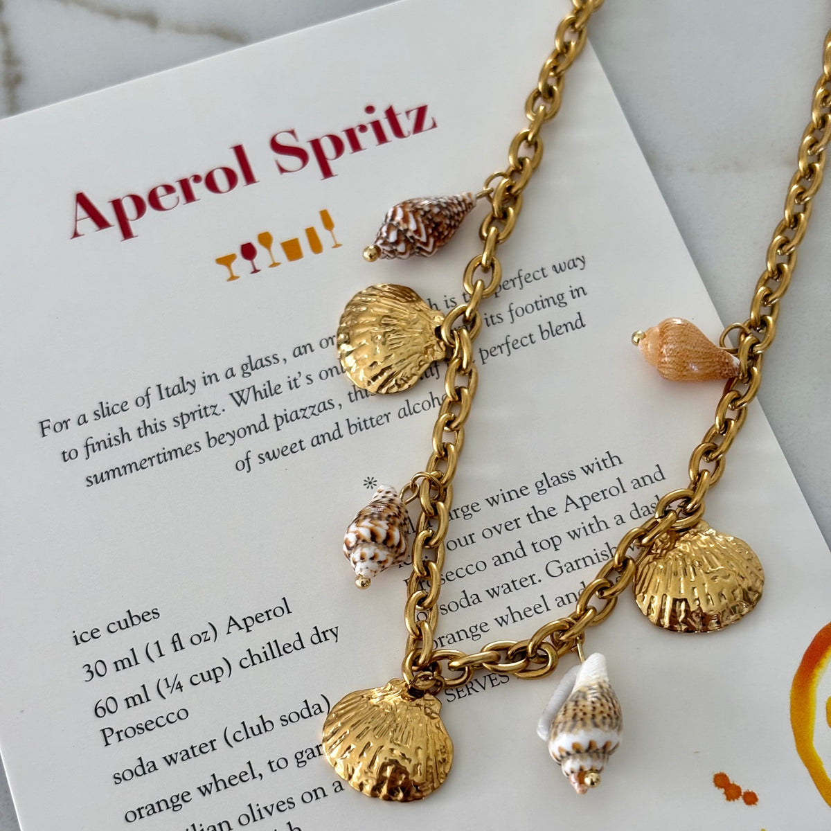 Sicilian necklace Gold