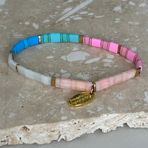 Ibiza Bracelet Set, Luxe Candy Pink