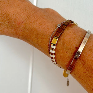Ibiza Bracelet Caramel Latte
