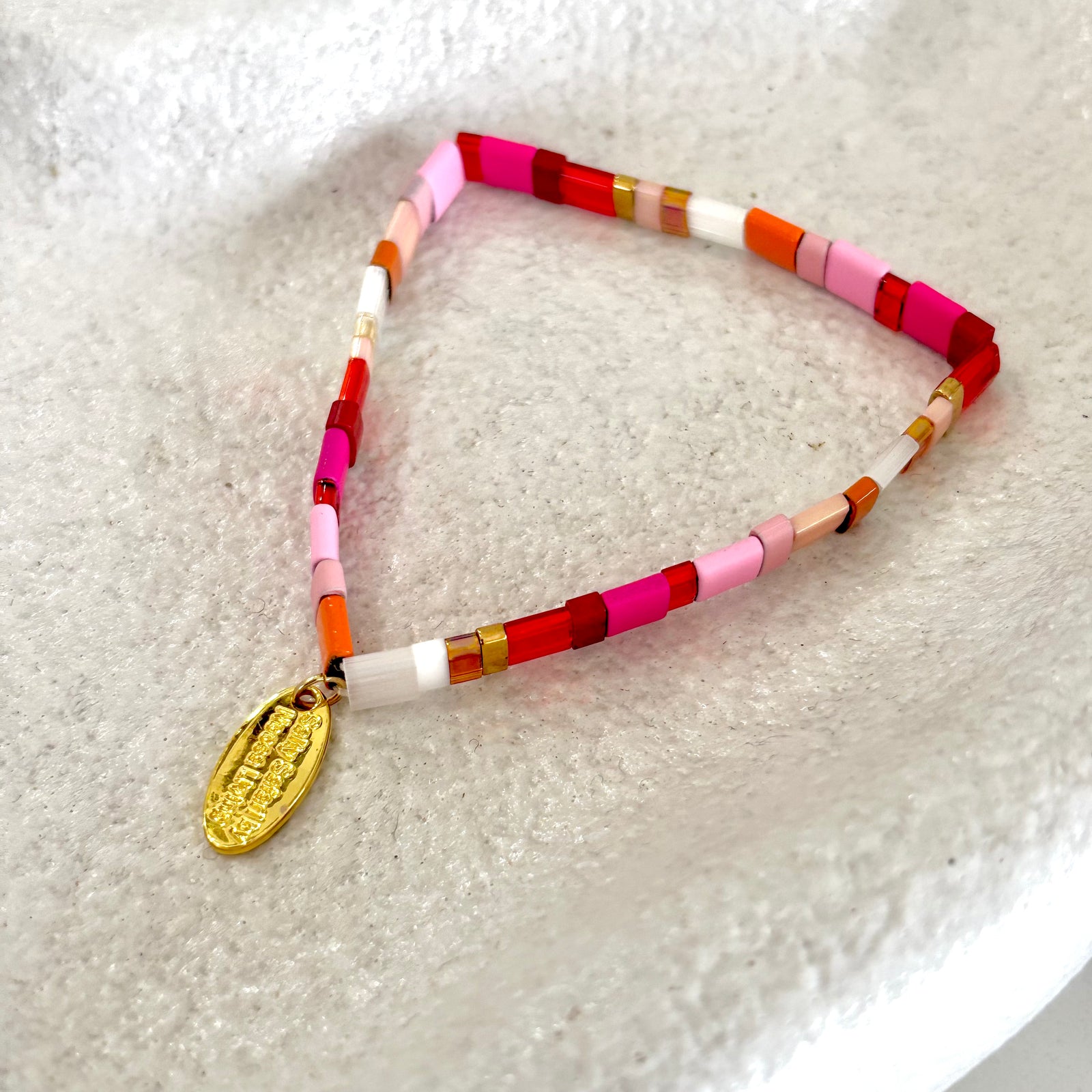 Ibiza Bracelet - Valentino Pinks