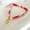 Ibiza Bracelet - Valentino Pinks