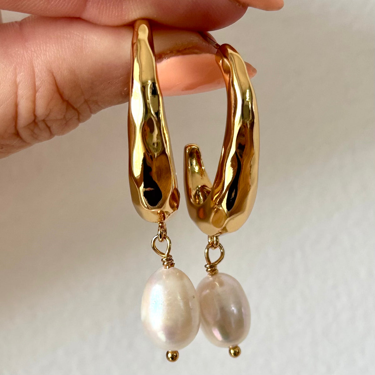 Luxe Drop Gold Earrings