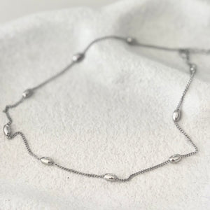 Tear Drop necklace - Silver