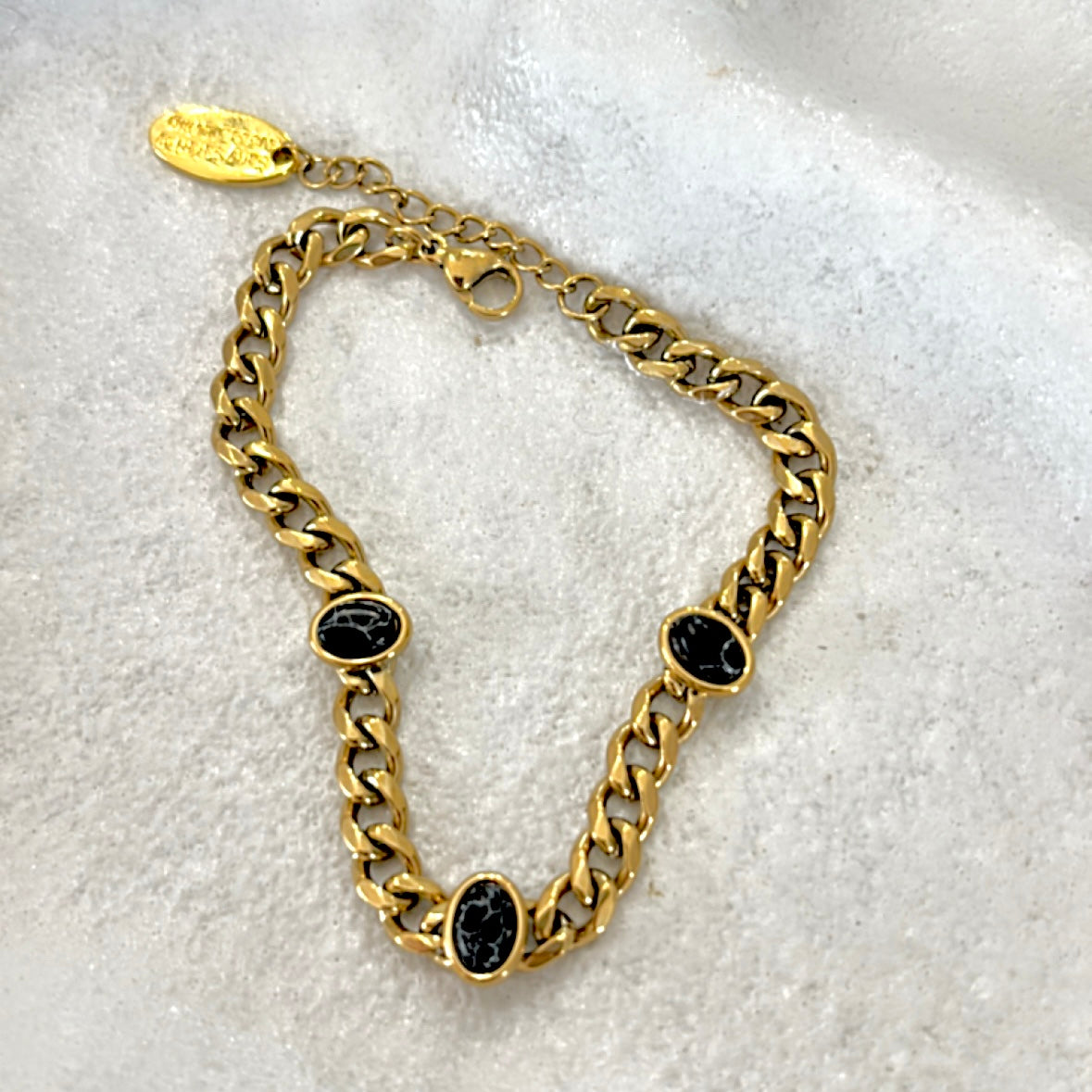 Vale Gold Bracelet Midnight