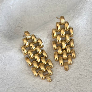 Bohemian Goddess Luxe Drop Chain Earrings