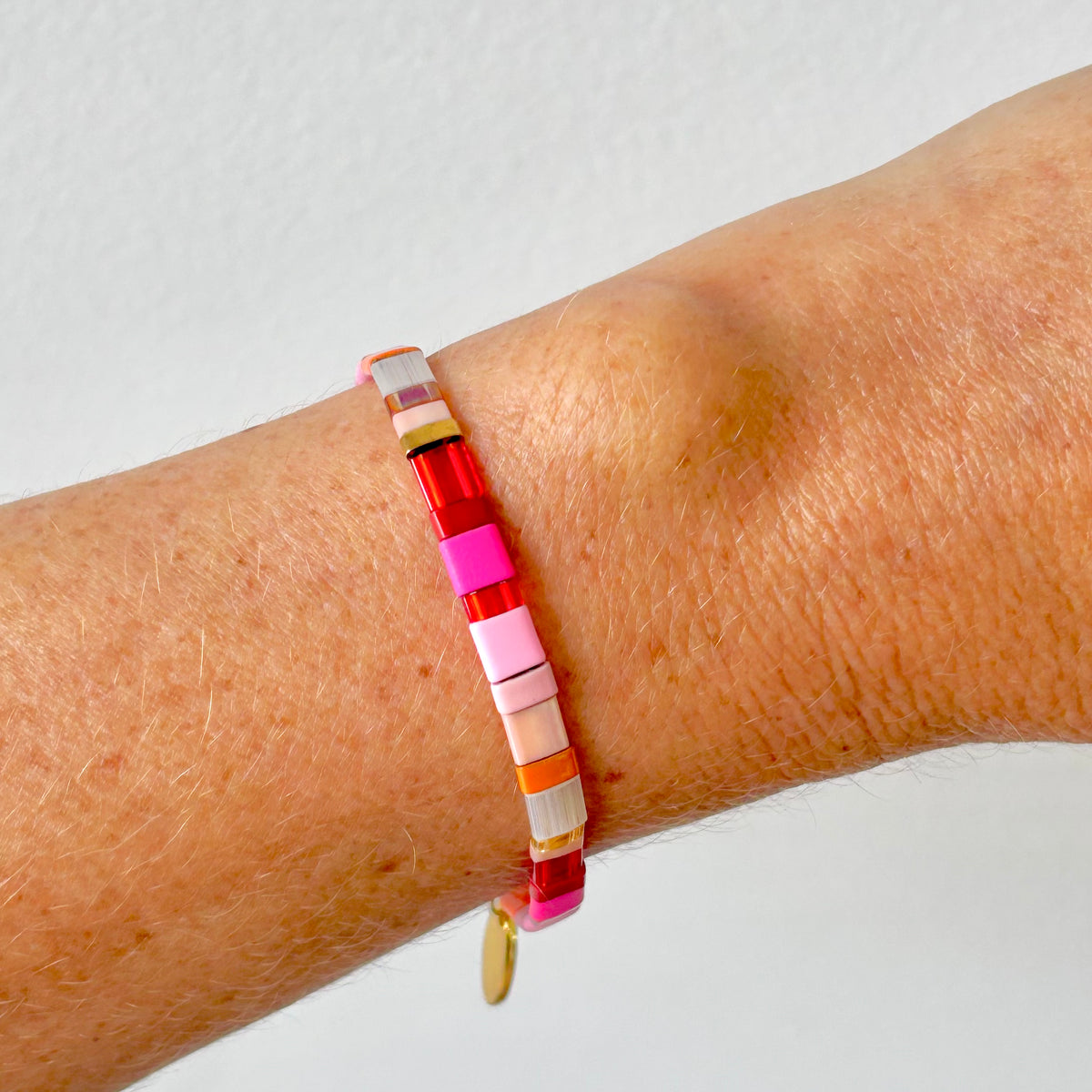 Ibiza Bracelet - Valentino Pinks