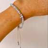 Riviera Bracelet - Sky Blue and Silver