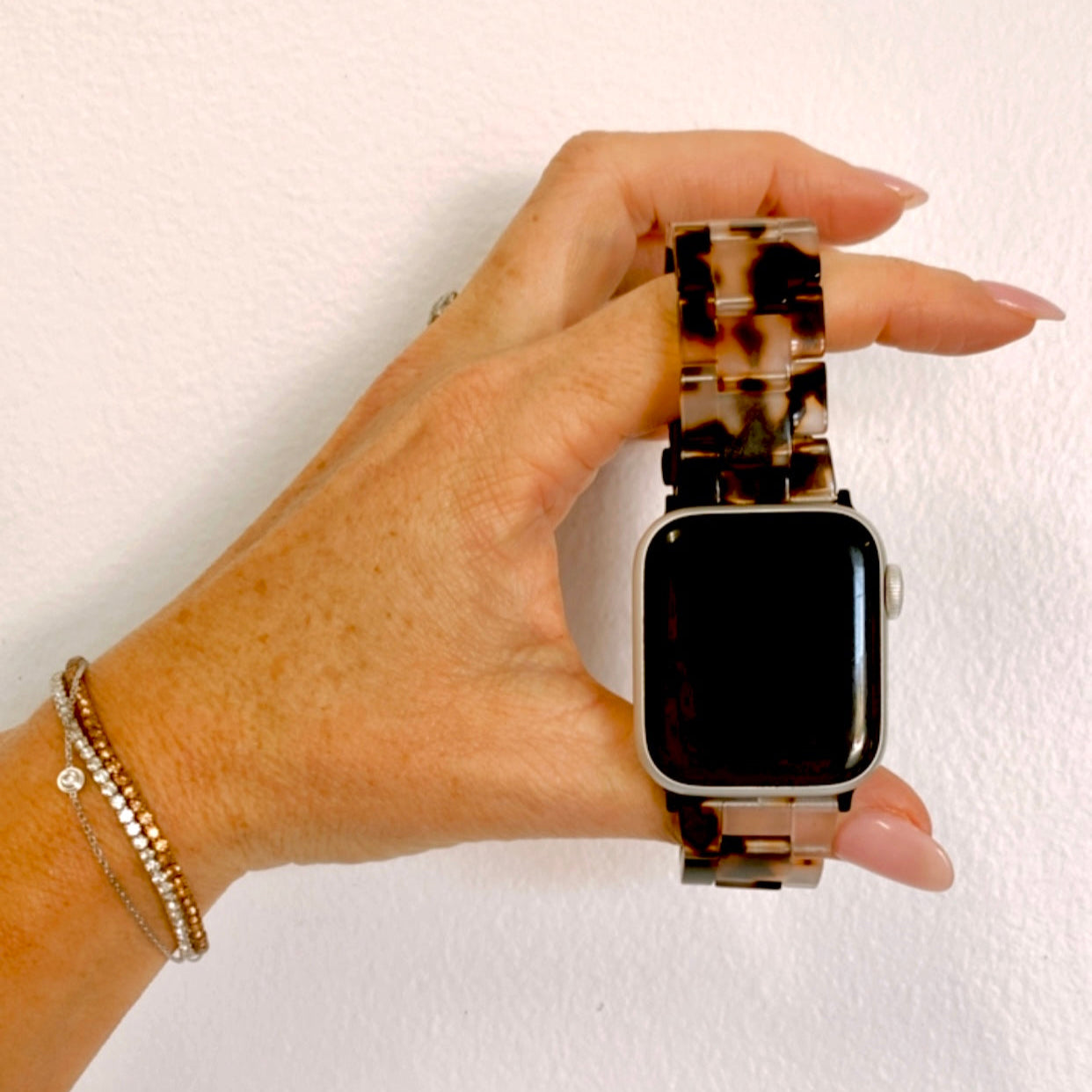 Manhattan Apple Watch Band - Touch of Rosè Tortishell