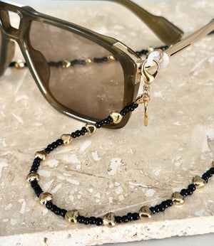 Love Sunglass Chain Black