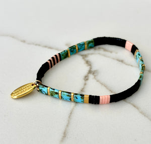 Ibiza Bracelet - Turquoise Black & Turquoise