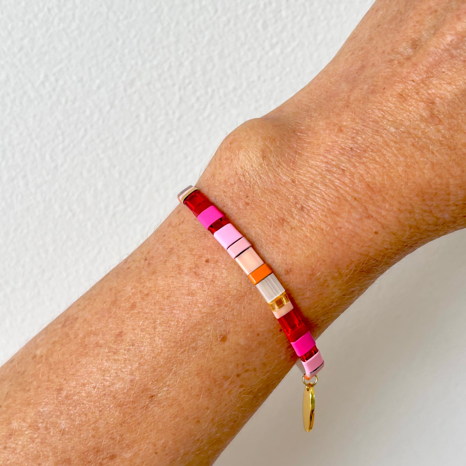 Ibiza Bracelet - Valentino Pinks