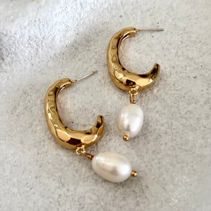 Luxe Drop Gold Earrings