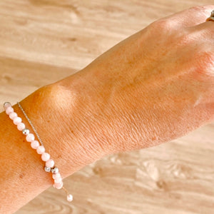 Riviera Bracelet - Sorbet and Silver