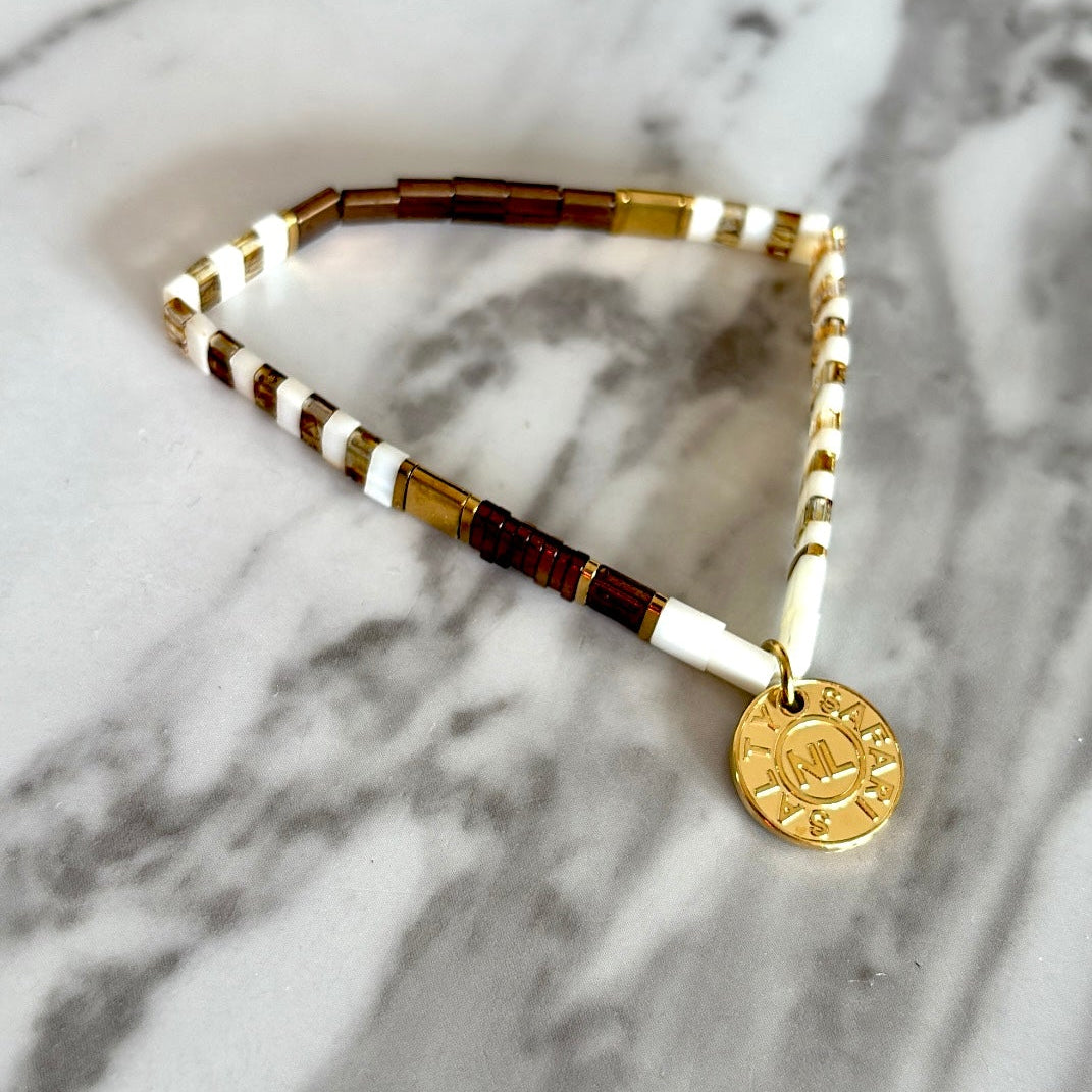 Ibiza Bracelet Caramel Latte